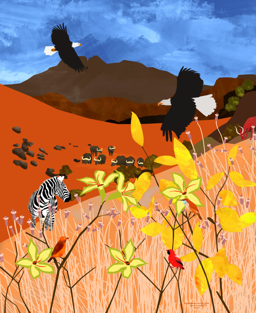 Flight Between Turmoil and Grace © CW2025 72 Flight Between Turmoil and Grace © CW2025 72